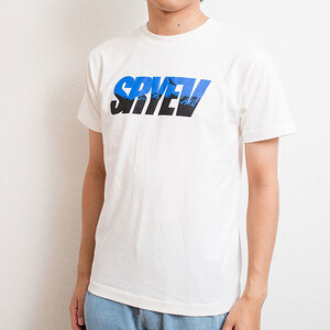 メール便可能！ SRYEV (スライヴ) オーガニック コットン Tシャツ ナチュラル (M) futsal soccer サッカー フットサル 半袖 ホワイト 白