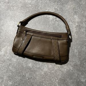 Burberry leather one shoulder bag 00 y2k バーバリー ワンショルダーバッグ