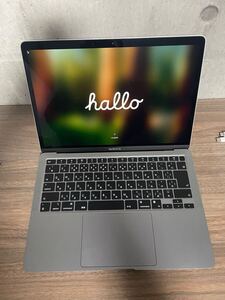 １円スタート★美品★Apple★MacBook Air★2020 MGN63J/A Apple M1/8GB/SSD256GB/Mac OS Sonoma 中古品 初期化済み 