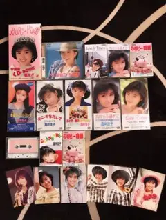 酒井法子　カセット　CD 写真