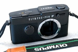 OLYMPUS オリンパス 人気の高級ハーフ一眼レフカメラ PEN-FT (黒) ボディ 超希少品