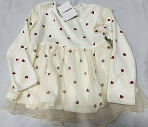 ★5310*激安sale!!新品 こども服/ベビー服 　長袖トレーナーsize130　1枚★Loulou Ami