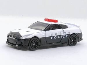 と7★トミカ ミニカー 日産 GT-R 2016 S=1/62 パトカー パトロールカー 栃木県警察 ワイドホイール No.23 A