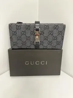 GUCCI グッチ　GGパターン 長財布 箱付き　超美品