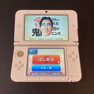 任天堂 3DS LL本体 SPR-001 ピンク 管理⑤