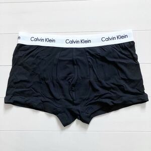 カルバンクライン Calvin Klein ボクサーパンツ コットンストレッチ ローライズ ブラック 黒 Mサイズ メンズ