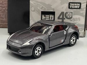 即決有★トミカ 40周年記念 日産 フェアレディ Z Z34 メタルグレー 非売品★ミニカー