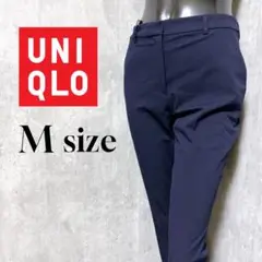 [UNIQLO] ユニクロ スラックス 薄手 カジュアル ネイビー ビジネス