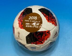 ★最終値下げ!! ★残りあと1個!! ★6年前絶版★adidas 2018年W杯ロシア大会決勝トーナメント試合球レプリカTELSTAR18★新品未開封★