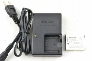 ★実用品★PENTAX ペンタックス BATTERY CHARGER D-BC92 D-LI92★♯14763