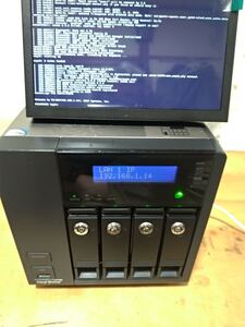 【中古NAS】IO-DATA NAS　HDL-Z4WS (QNAP化 TS-659)HDD1TB×４台