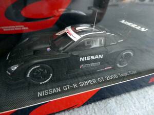 絶版EBBRO 1/43 日産 GT-R GT500テストカー SuperGT 2008