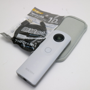 超美品 RICOH THETA SC White 即日発送 コンデジ RICOH 本体 あすつく 土日祝発送OK