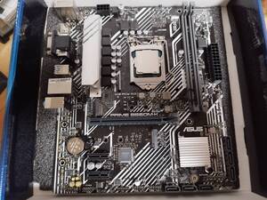 CPUセット　ASUS PRIME B560M-K LGA1200 MicroATX 第10・11世代CPU対応 動作確認済 インテル　i3-10105F 