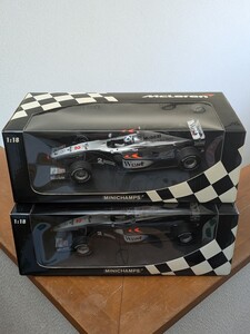 ☆ PMA1/18 McLaren Mercedes　MP4/14 &15 #2 D.クルサード チーム別注品 team edition West仕様 箱違い品 ☆