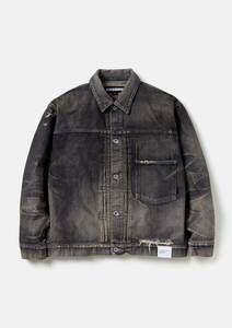 NEIGHBORHOOD 24AW Lサイズ SAVAGE DENIM TYPE-1 JACKET BLACK 新品未使用品 デニムジャケット DENIM デニム 1st 