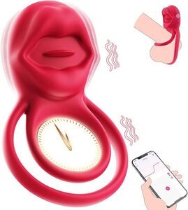 コックリング ペニスリング 電動バイブ　電動ペニスリング アダルトグッズ カップル向け 大人の玩具 バイブ sex toys クリ責め アプリ