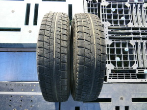 165/80R13 83Q BRIDGESTONE BLIZZAK REVO GZ 7分山 2本組 管理YN15R411-W2733