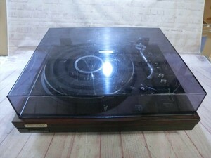 T【4な-93】【160サイズ】Pioneer ターンテーブル PL-1200/パイオニア/レコードプレーヤー/簡易動作確認済/※傷、汚れ、錆あり