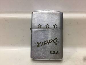 Zippo　ジッポー　スリースター　1985年製　ヴィンテージ　　　T166　　　　KJ1