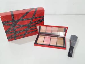 【未使用品】NARS ナーズ フルアクセス チークセット/チークパレット/ブラッシュブラシ 特性サイズ/コスメ/メイク/02SH111103