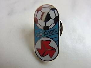 サッカーピンバッジ◎TOKYO2012　新品未使用　自宅保管品☆