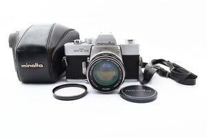 【動作好調】 MINOLTA ミノルタ SRT 101 レンズセット MC ROKKOR-PF F1.4 58mm フィルムカメラ #850