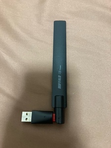 ★美品★BUFFALO WI-U2-433DHP バッファロー WIU2433DHP 11ac/n/a/g/b 433Mbps USB2.0用 無線LAN子機 エアステーション 動作確認済み