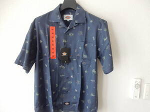 新品 日本サイズ L デッキーズ Dickies 半袖シャツ /57946/カラー B NAVY ネイビー 