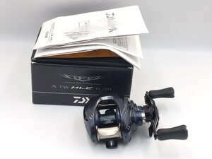 (管85836)美品 Daiwa ダイワ 21 スティーズA TW HLC 6.3R ベイトリール 右ハンドル バス シーバス ロックフィッシュ