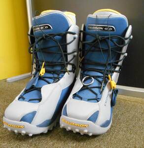 中古 SALOMONスノーボードブーツ27.5㎝　[B-149]◆送料無料(北海道・沖縄・離島は除く)◆ 