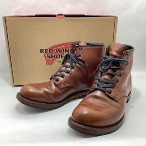 レッドウィング　RED WING　ベックマン　ブーツ　9016　シガー　8D (26cm)　2015年　レースアップ　ワークブーツ