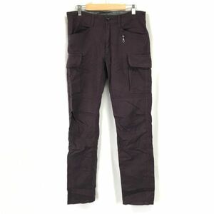 タケオキクチ/TAKEO KIKUCHI★カーゴパンツ【3/メンズL/股下81cm/ワインレッド/wine red】Pants/Trouser◆BH545