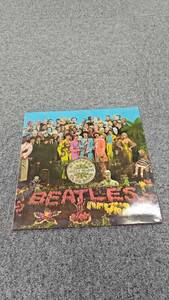 LP レコード The Beatles「サージェント・ペパーズ・ロンリー・ハーツ・クラブ・バンド」 赤盤 東芝音楽工業 OP-8163/NL1743