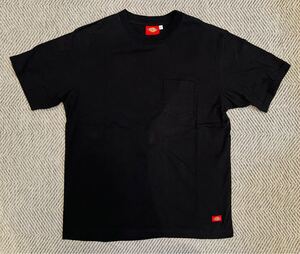 【美品】 ディッキーズ Tシャツ 半袖 黒 ブラック L