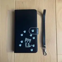 手帳型ケース スタンド機能 猫柄 Xperia Ace II SO-41B