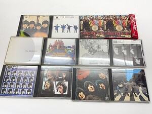 F343-O15-7031 THE BEATLES ビートルズ CD まとめ 11点 セット RUBBER SOUL ABBEY ROAD LET IT BE with the beatles 他