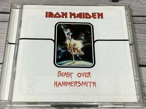 ２枚組CD IRON MAIDENアイアン・メイデン/BEAST OVER HAMMERSMITH　輸入盤 入手困難