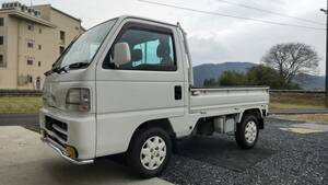 ★ホンダ アクティトラック４ＷＤ タウン ＡＣ付 希少　走行少ない　事故車