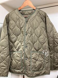 21AW uniform experiment LINER QUILTING BLOUSON size3 KHAKI SOPH 美品 キルティングブルゾン