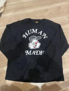 HUMAN MADE 長袖 Tシャツ 黒