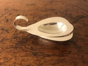 ■MADE IN SWITZERLAND 60’sビンテージ SIGGシグ Silver Plated tea strainer ティーストレーナー