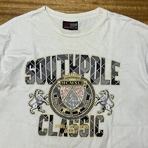 USA製 SOUTHPOLE サウスポール Tシャツ XLサイズ B系 ラインストーン 90s 00s ビンテージ