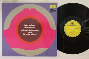 独LP Heinz Holliger, Karlheinz Stockhausen Siebengesang / Spiral Fur Einen Solisten 2561109 DEUTSCHE GRAMMOPHON /00260