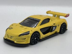 即決有★HW HOTWHEELS ホットウィール Renault SPORT R.S. 01 ルノー 黄★ミニカー ルース