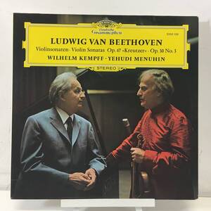 ◆ ストリングス◆ Ludwig Van Beethoven ◆ Violin Sonatas Op.47 ◆ Wilhelm Kempff, Yehudi Menuhin ◆ 独盤 Grammophon