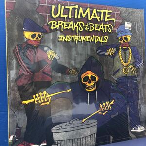 二枚組 V.A. Ultimate Breaks & Beats:Instrumentals シュリンク付 2LP レコード 5点以上落札で送料無料k