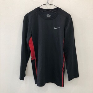 EI944 NIKE 長袖スポーツウェアTシャツ 黒 ジュニア 155