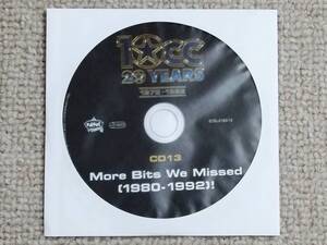 ●10cc『20 YEARS: 1972-1992 - [CD 13] More Bits We Missed (1980-1992) !』エラー修正ディスク