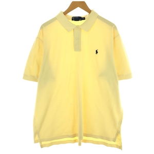 古着 ラルフローレン Ralph Lauren POLO by Ralph Lauren 半袖 ポロシャツ メンズXXL相当 /eaa432682